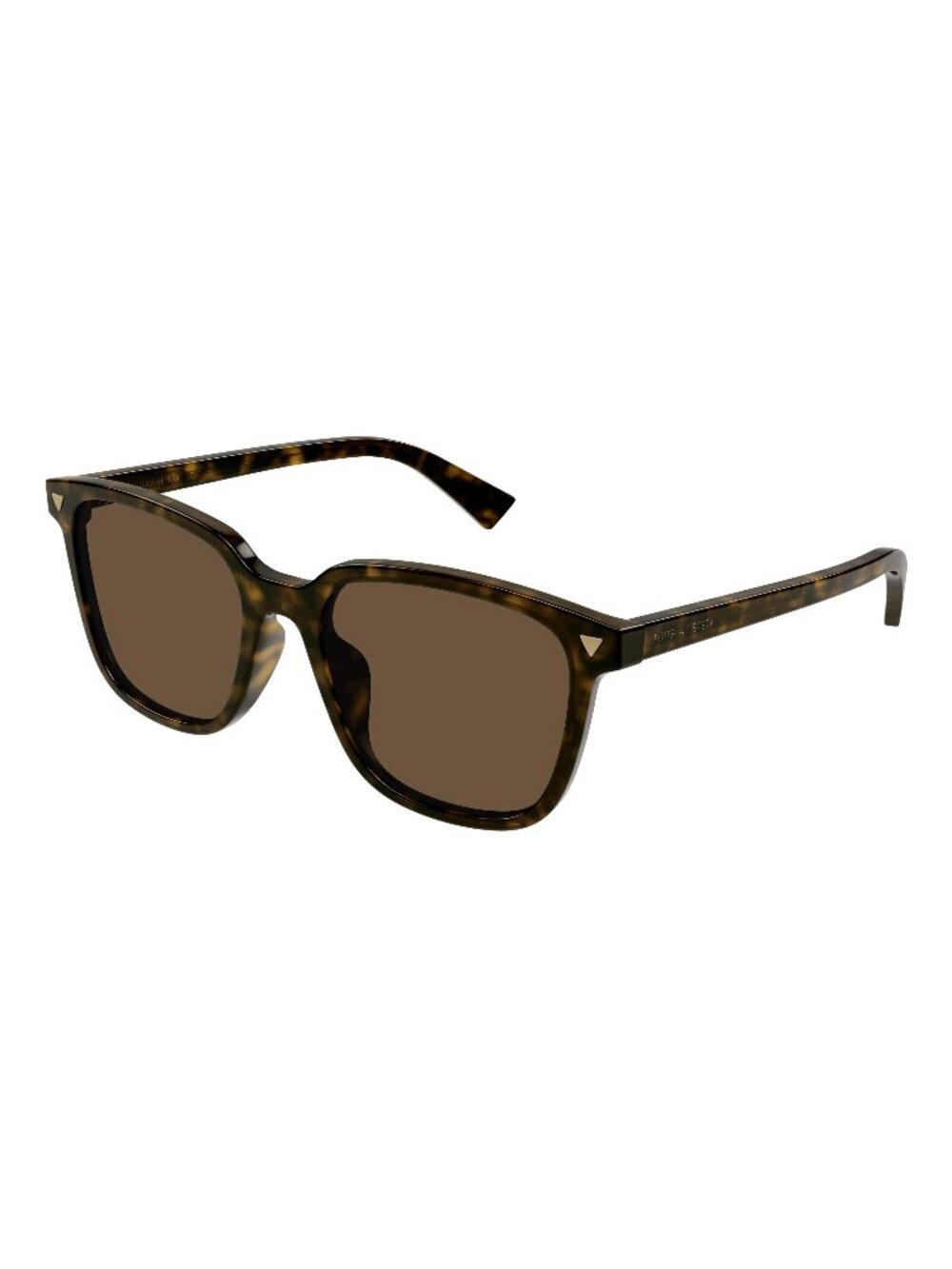 New Bottega Veneta Unisex Sunglasses Havana Square Brown Lens Acetate Frame 002